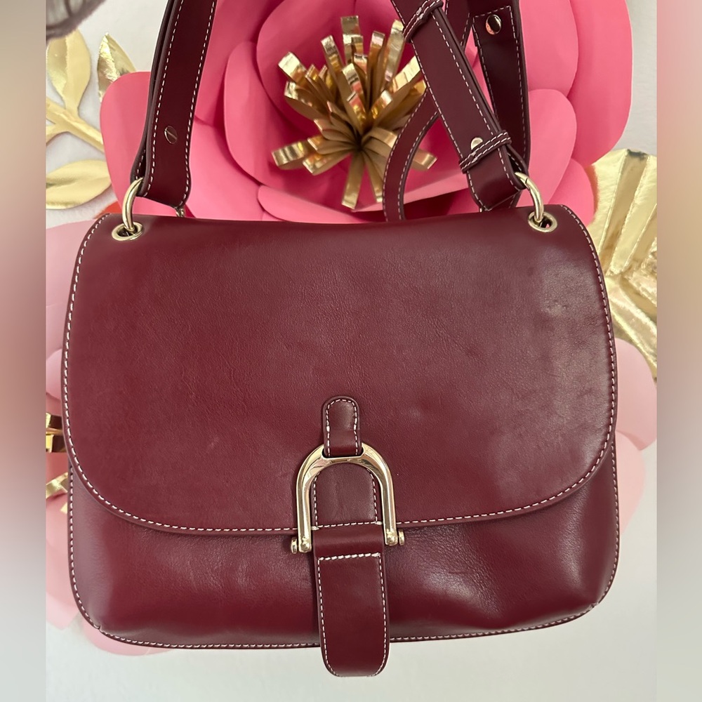 Sam Edelman Burgundy Crossbody Bag